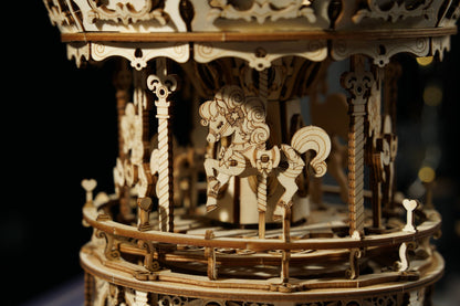 Romantic Carousel  3D Wooden Puzzle