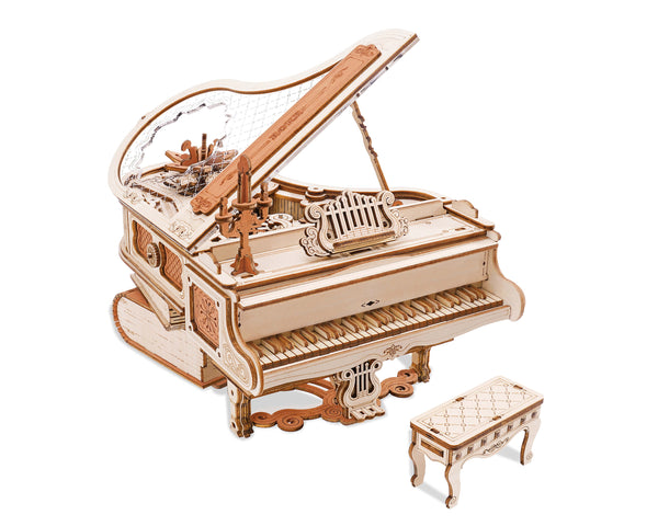 Magic Piano Mechanical Music Box 3D Wooden Puzzle